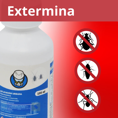Veneno De Cucarachas Maxforce Mas Cipetrimetrina Xtermin 100