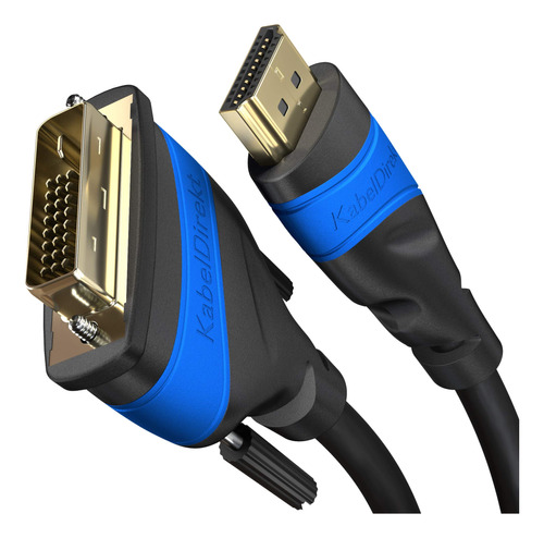 Kabeldirekt Cable De Alta Velocidad Hdmi A Dvi - Cable De Vi