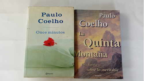 Paulo Coelho Lote X 2 Libros Juntos.