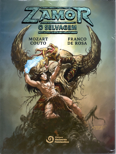Zamor O Selvagem - 112 Páginas Em Português - Editora Universo Fantástico -  Formato 21 X 30 - Capa Mole - 2023 - Bonellihq Porta1000 Fev24