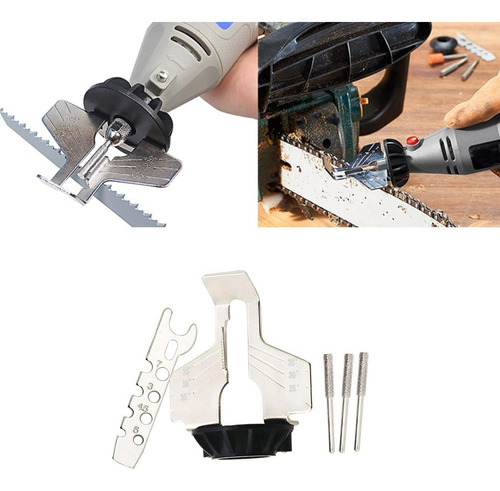 Kit Afilado Cadena Motosierra, Viene Con Taladro Y Regla
