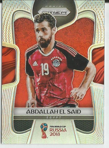 2018 Panini Prizm World Cup Prizms #55 Abdallah El Said Egyp