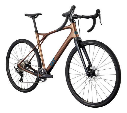Bicicleta Gt Grade Crb Pro 700x40 12 Vel Color Dorado Sm