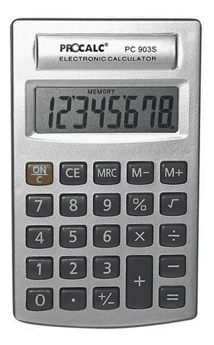 Calculadora Bolso Procalc 8 Dígitos Pc903s