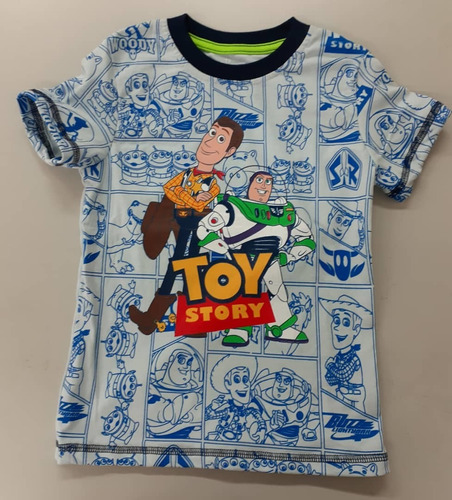 Camisas Franelas Niños Toy Story Super Heroes Marvel Disney