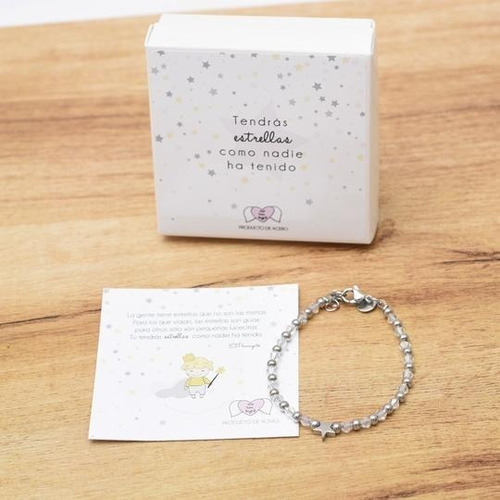 Imagen 2 de 2 de Pulsera Acero Griselda Salve Regina