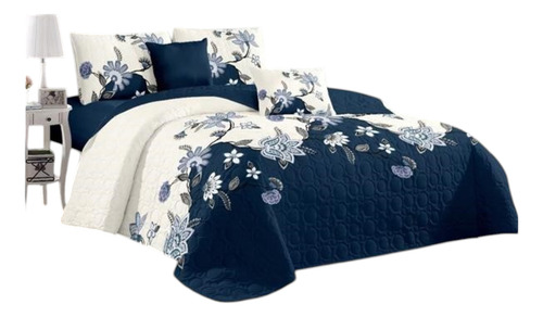 Cobertor Quilt De Verano + Juego De Sabanas De Plaza Y Media