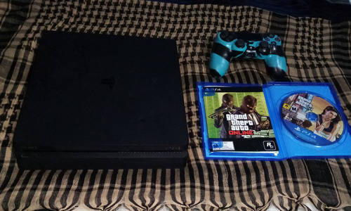 Sony Playstation 4 500gb Grand Theft Auto V Color  Negro