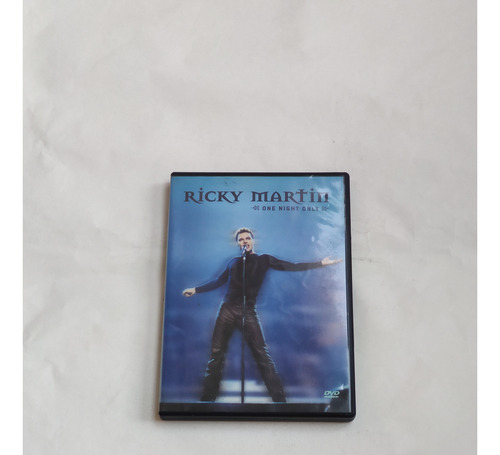 Dvd Ricky Martin One Night Only 