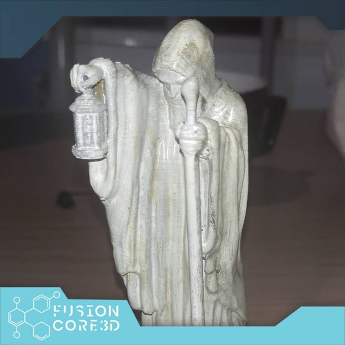 Escultura The Hermit (led Zeppelin) - Impressão 3d - 11cm