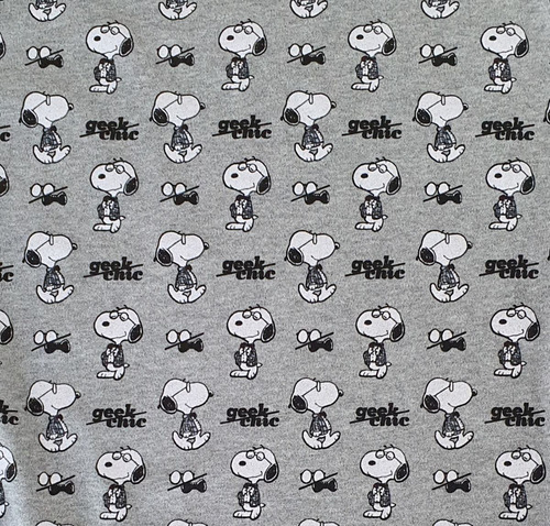 Camiseta Snoopy Manga Longa Algodão Personagem Feminina