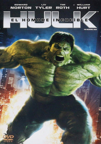 Hulk El Hombre Increible Edward Norton Pelicula Dvd