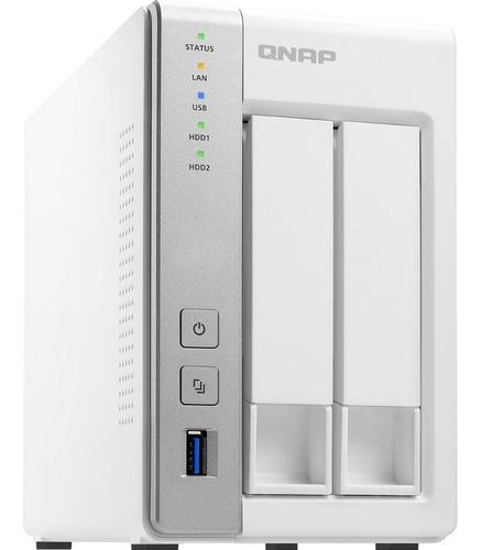 Qnap Ts-231p - Servidor Nas - 2 Compartimentos Iva Incluido