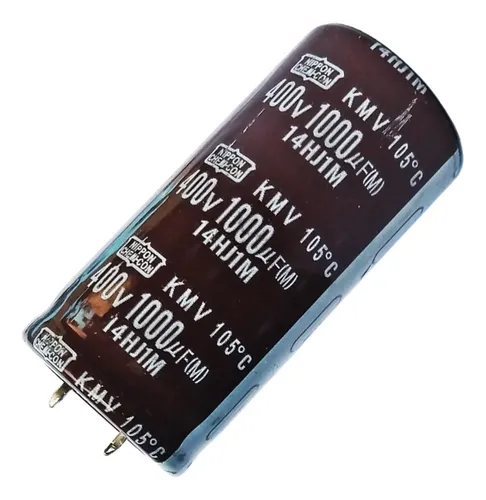 1 pezzo Condensatore 1000uF 450V 105°C Nichicon GU lunga vita 3000 ore/105°C 1 pezzo Condensatore 1000uF 450V 105°C Nichicon GU lunga vita 3000 ore/105°C