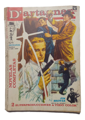 Revista D´artagnan N° 358 De 1975. Ed Columba (Usado)