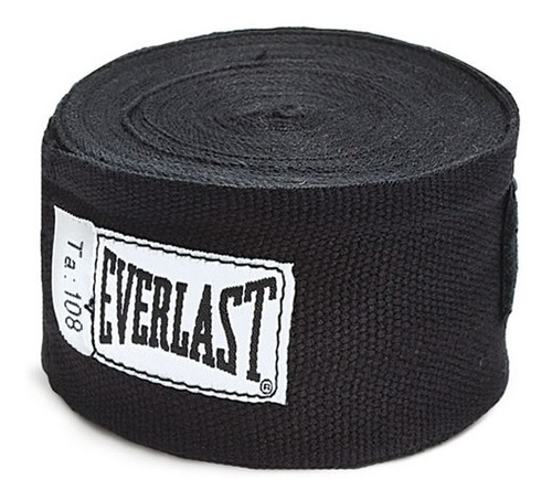 Bandagem Elástica Everlast 2,74 Metros Preta