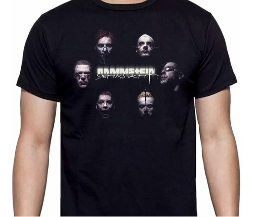 Rammstein - Caras - Rock - Metal - Polera - Cyco Records