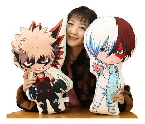 Cojin Decorativo My Hero Academia Chibi Kawaii A Elegir 