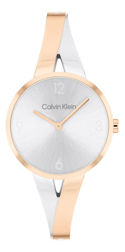 Relógio Calvin Klein Feminino Aço Dois Tons 25100028