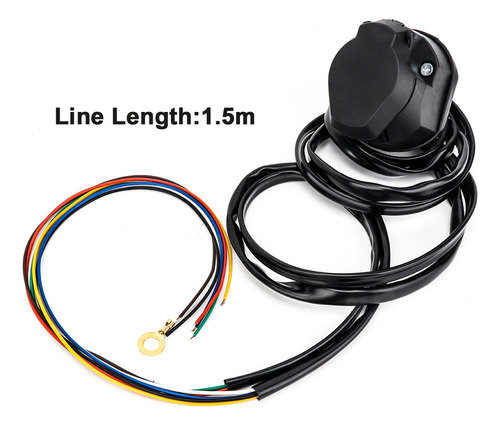 2 Cables Tirol New De 7 Pines Para Remolque, Cable De 1,5 M