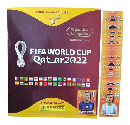 Album Mundial Qatar 2022 Edicion Limitada + 100 Figus S/repe