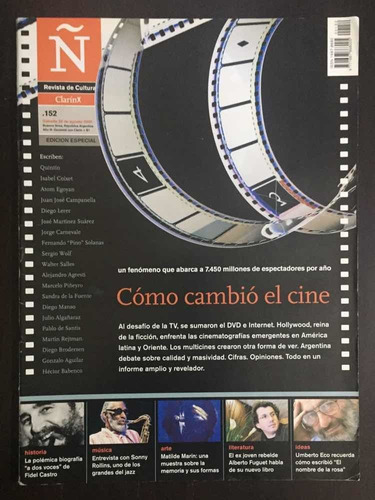 Revista De Cultura Ñ #152. Fidel Castro. Cine. Sonny Rollins