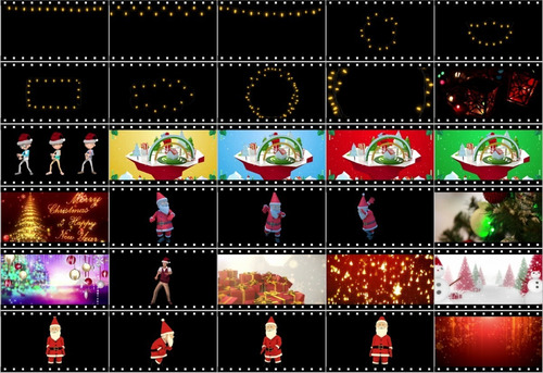 Pack Loops Efeitos Visuais De Natal Exclusiv Visuais