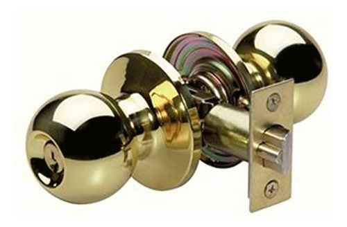 Master Lock Bao0103 Perilla De Puerta De Bola Con Cerradura,