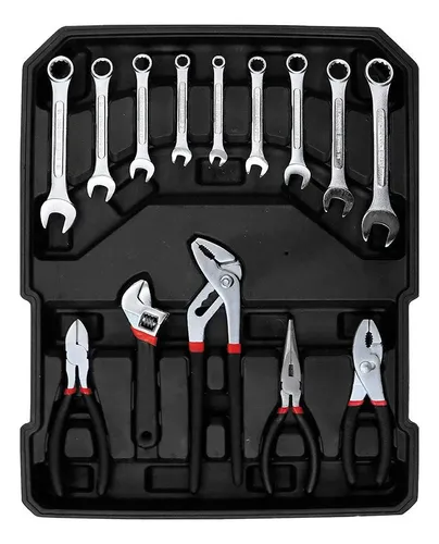 Kit De Herramientas Valija Completa 499 Piezas Plateado