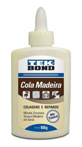 Cola Pegamento Para Madera Vinilica 100gr Amarilla Tekbond