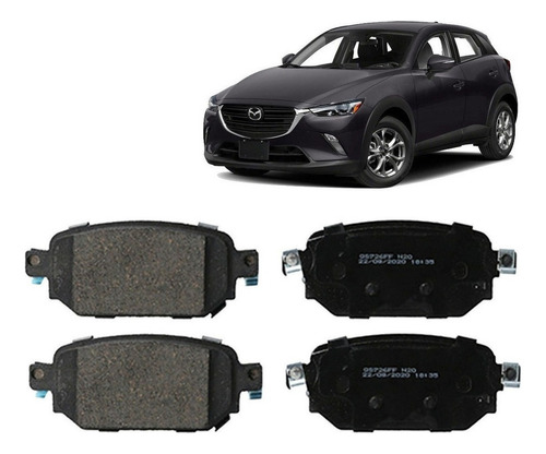 Pastillas Freno Trasera Para Mazda  Cx3 2019 2020