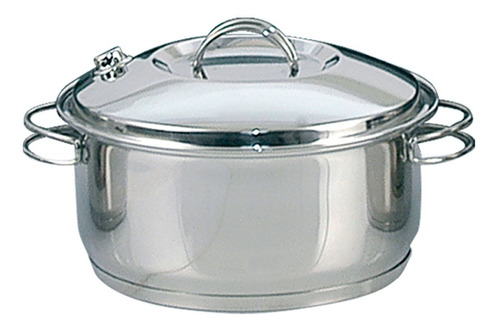 Olla Cacerola Vibra 4,7 Lts Triple Fondo Ac.inox Grado Q