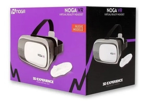 Vr Box Lentes Realidad Virtual Noga Anteojo 3d Gafas+control