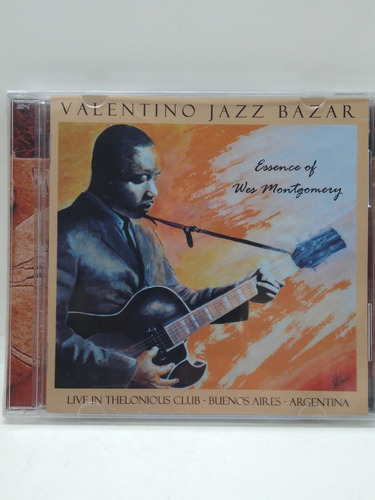 Valentino Jazz Bazar Essence Of Wes Montgomery Cd Doble Nuev