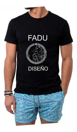 Remeras 100% Algodón Uba Fadu Diseño Unisex Klartoks