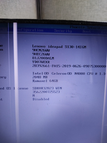 Lenovo Ideapad S130-14igm Piezas Motherboard Bateria Flex Azul (Usado)