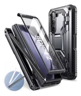 Case I-blason 360° Para Galaxy Z Fold 5 Fold5 Con Portalápiz