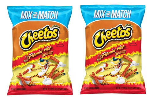Cheetos Flamín Hot 2 Bolsas Mix And Match506.7gc/u