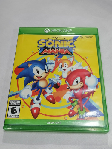 Sonic Manía Xbox One *** Juego Físico 