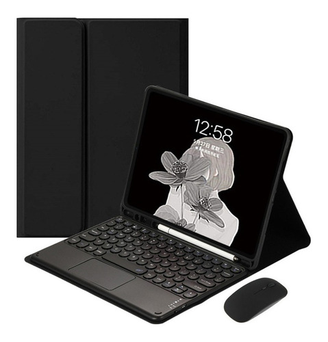 Funda Con Teclado Táctil Y Ratón Para iPad 10.2/pro 10.5 Pul