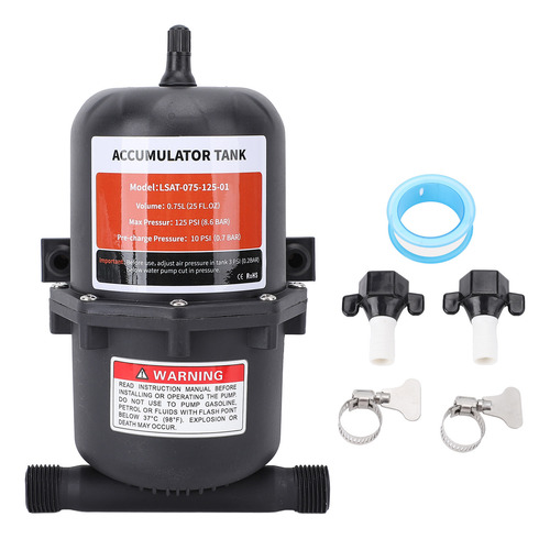 Tanque Acumulador De Agua Rv 0.75 L Prepresurizado Para Bomb
