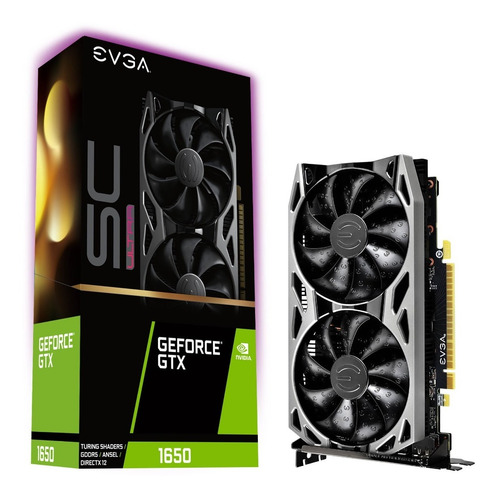 Tarjeta De Video Evga Gtx 1650 4gb Sc Ultra