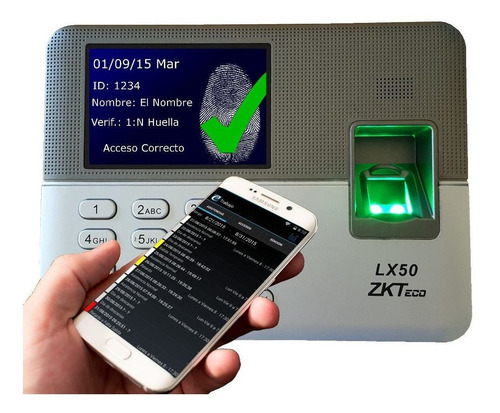 Lx50 Reloj Checador Con Conexión Usb