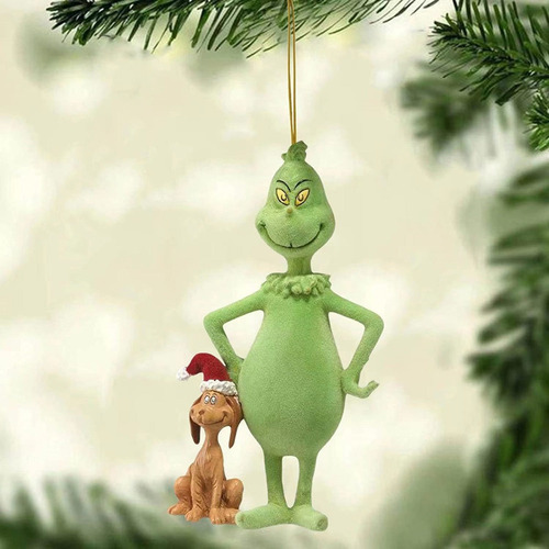 Para De Decoración Colgante For Árbol De Navidad Grinch 18