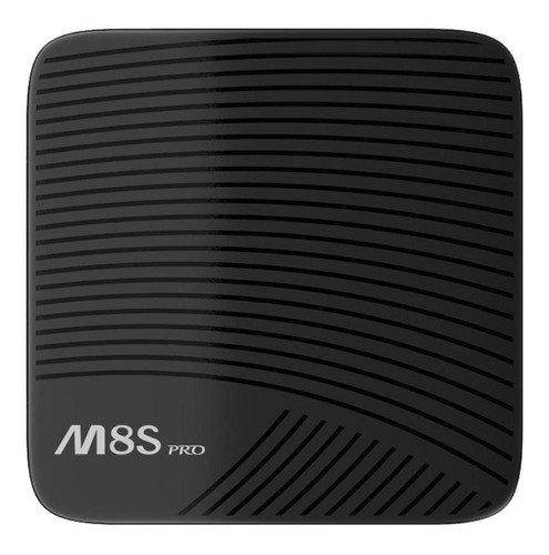 Tv box Mecool M8S Pro estándar 4K 32GB negro con 3GB de memoria RAM