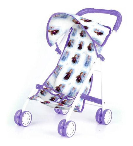 Juguete Cochecito Paraguitas Muñeca Frozen Babymovil 7403