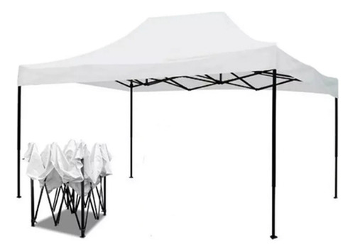 Gazebo 4,5 X 3 Kushiro Exterior Autoarmable Acero Camping