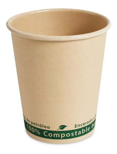 Vaso Biodegradable De Bambú 8oz - 250 Piezas