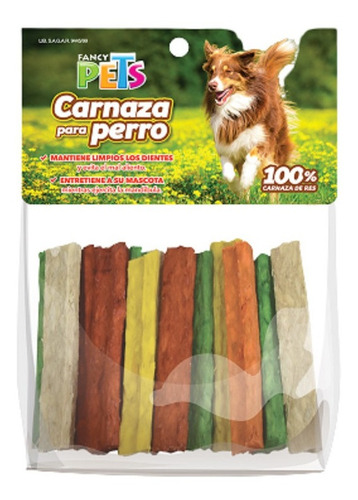 Palitos De Carnaza Cruz 6.3cm Premio 20 Pzas Fancy Pets