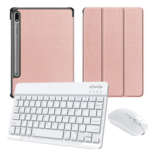 Funda + Teclado Para Samsung Galaxy Tab S7 Sm-t970 Sm-t733